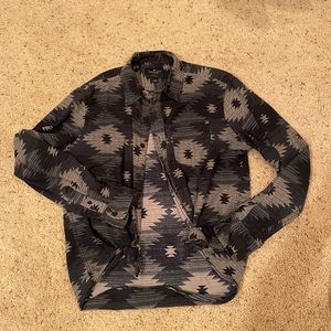 Aztec button up
